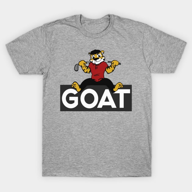 Tiger is the Goat! T-Shirt by Polomaker